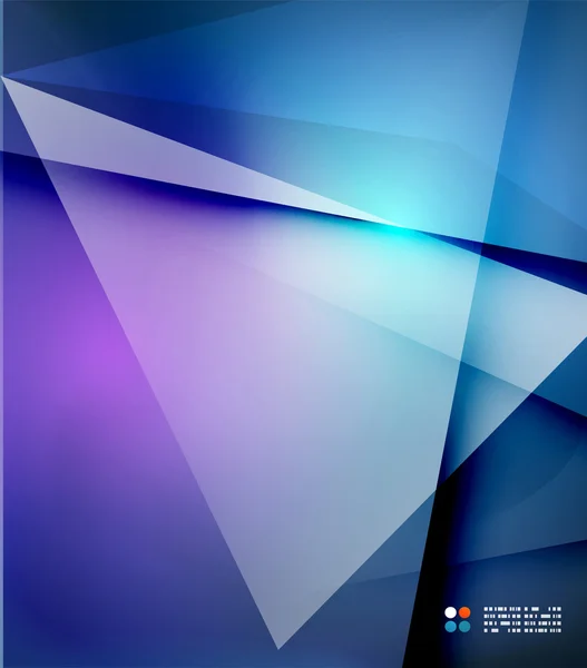 Blå suddig färger abstrakt bakgrund — Stock vektor