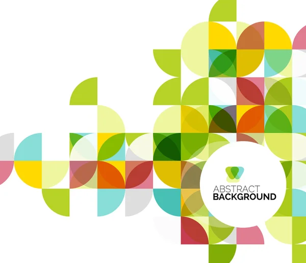 Daire geometrik arka plan