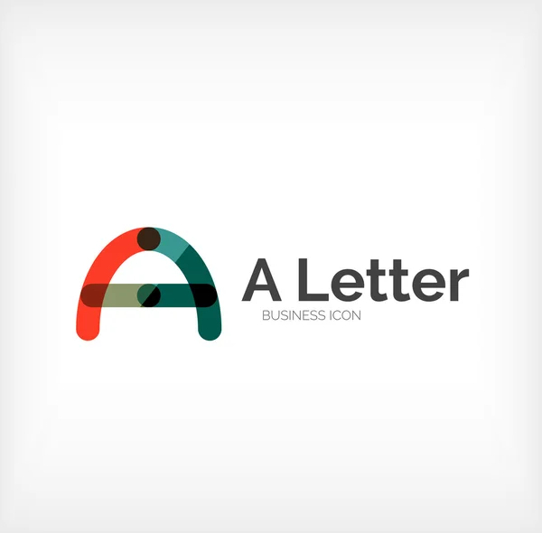 Logo de la letra Abc — Archivo Imágenes Vectoriales