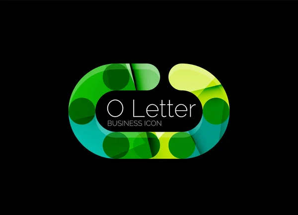 Fonte minimale ou conception de logo de lettre — Image vectorielle