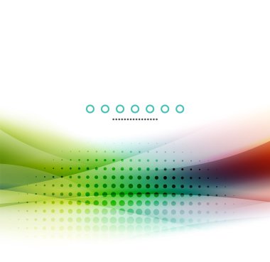 Sıradışı arka plan - bulanık dalga