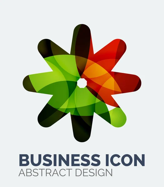Logo commercial abstrait — Image vectorielle