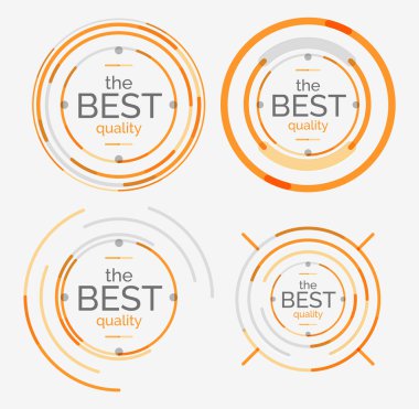 İnce çizgi zarif tasarım logo koymak, üstün kaliteli