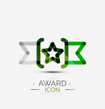 Ödülü simgesi, logo.