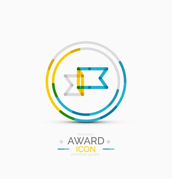 Award icon, logo — Stock Vector