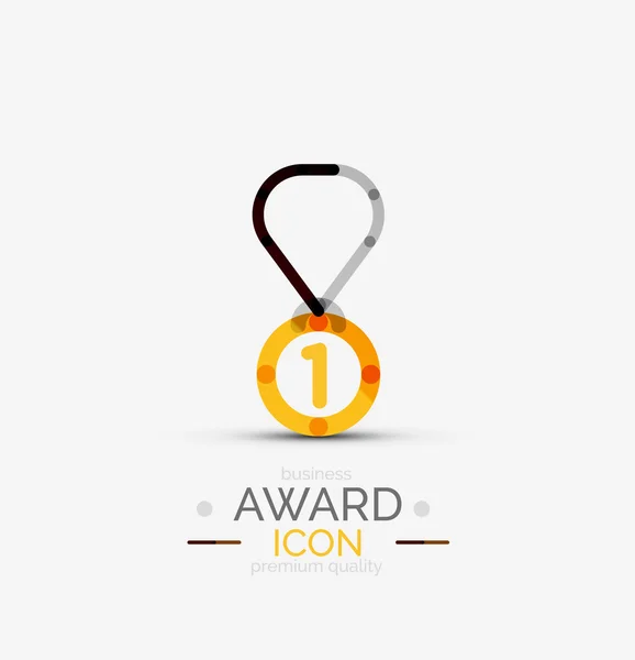 Award icon, logo. — Stock Vector