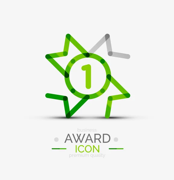 Award icon, logo. — Stock Vector