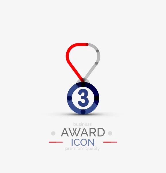 Award icon, logo. — Stock Vector