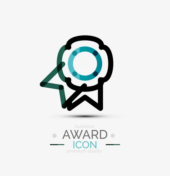 Award icon, logo. — Stock Vector