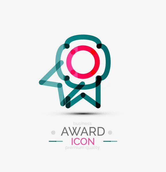 Award icon, logo. — Stock Vector