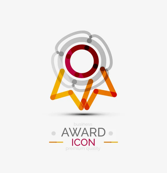 Ícone do prêmio, logotipo . — Vetor de Stock