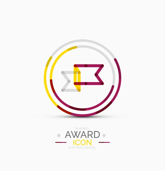 Award pictogram, logo — Stockvector