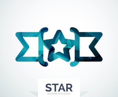 soyut renkli logo tasarımı