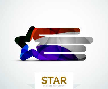 soyut renkli logo tasarımı