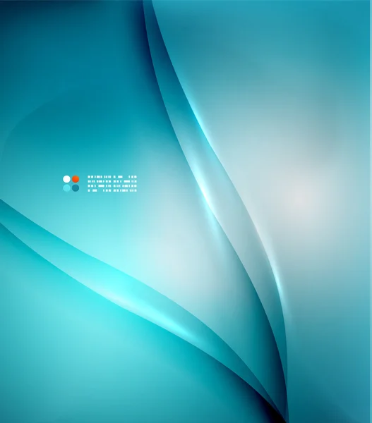 Bleu couleurs floues fond abstrait — Image vectorielle