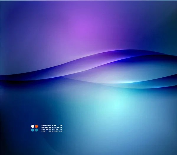 Color azul borroso fondo abstracto — Vector de stock