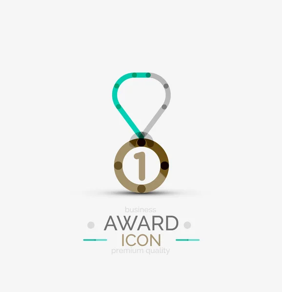 Award icon, logo. — Stock Vector