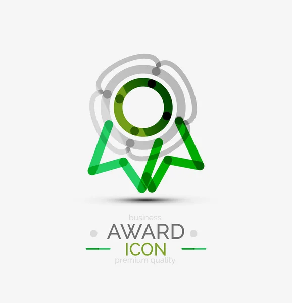 Award pictogram, logo. — Stockvector