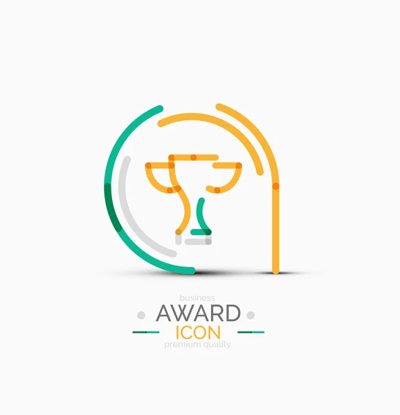 Award pictogram, logo — Stockvector