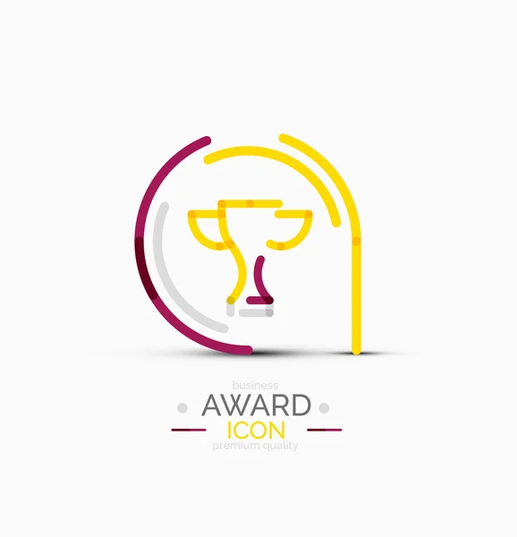 Award icon, logo — Stock Vector