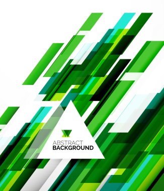 Soyut el ilanı şablonu tasarım arka plan