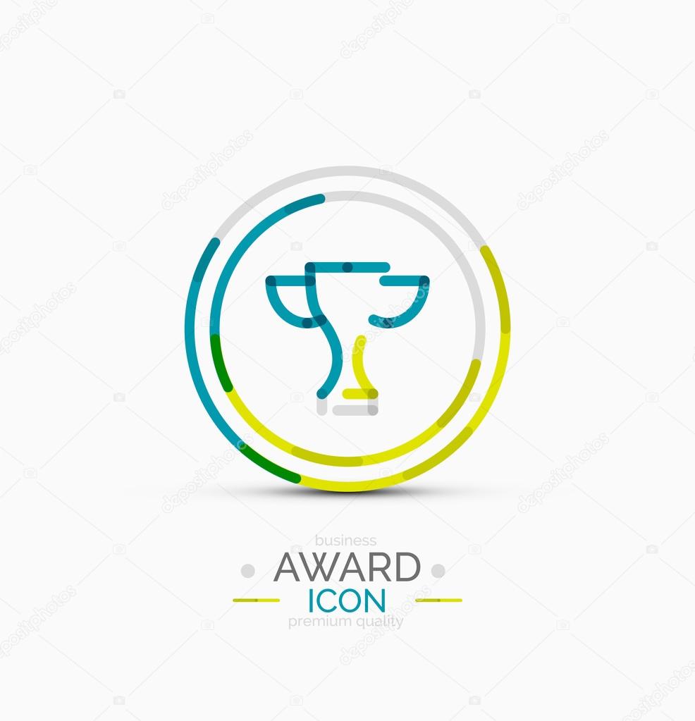 Award icon, logo