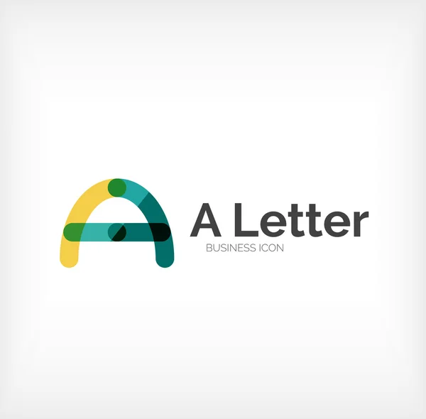 Логотип Abc letter — стоковый вектор