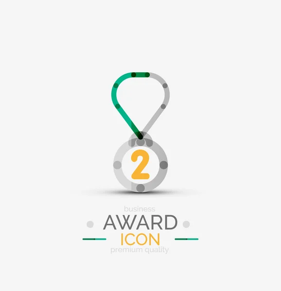 Award icon, logo. — Stock Vector