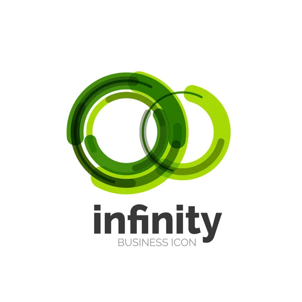Loop, infinity business icon — Stock Vector