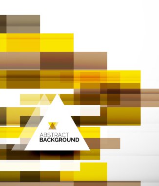 Soyut el ilanı şablonu tasarım arka plan