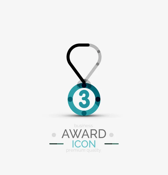 Award icon, logo. — Stock Vector