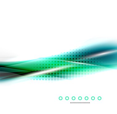 arka plan mavi dalga iş şablonu