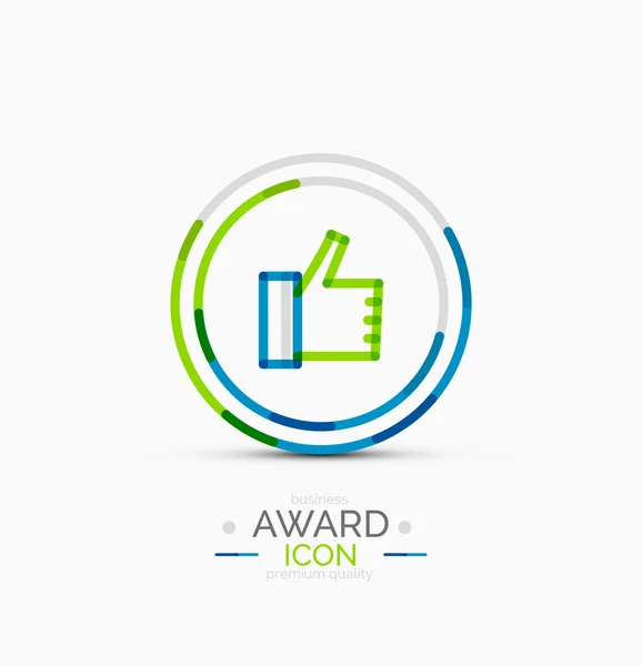 Award icon, logo — Stock Vector