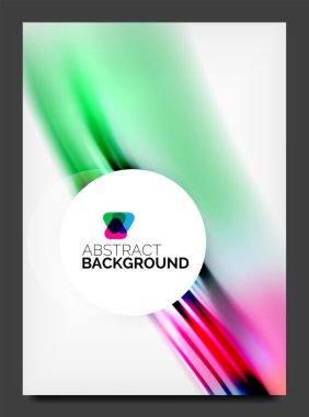 抽象的现代活页-小册子模板。商务 web 页，应用程序背景
