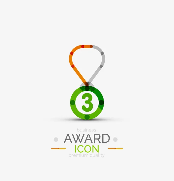 Award icon, logo. — Stock Vector