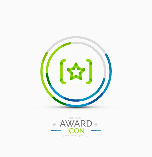 Award pictogram, logo — Stockvector