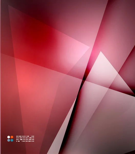 Rote abstrakte Linien Hintergrund — Stockvektor