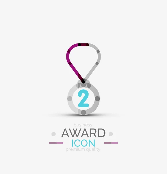 Award icon, logo. — Stock Vector