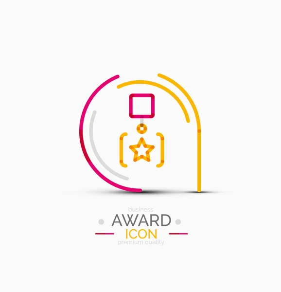 Award pictogram, logo — Stockvector