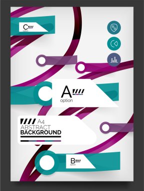 el ilanı, broşür tasarım şablonu