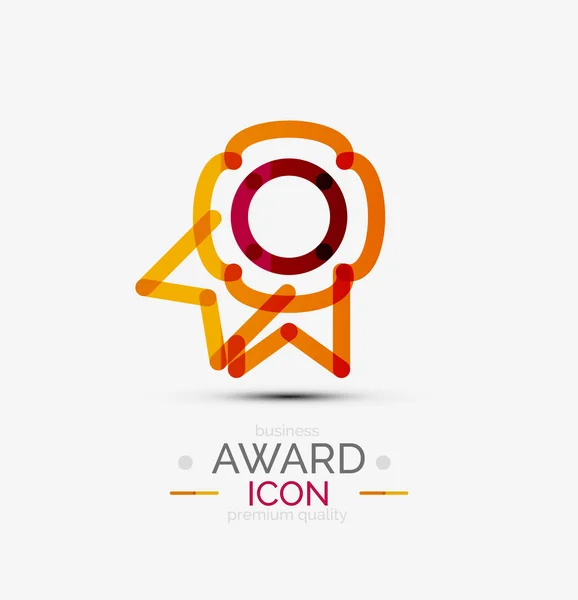 Award icon, logo. — Stock Vector