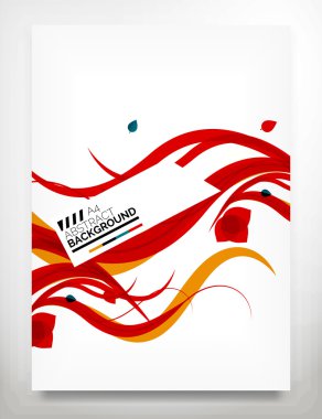 el ilanı, broşür tasarım şablonu