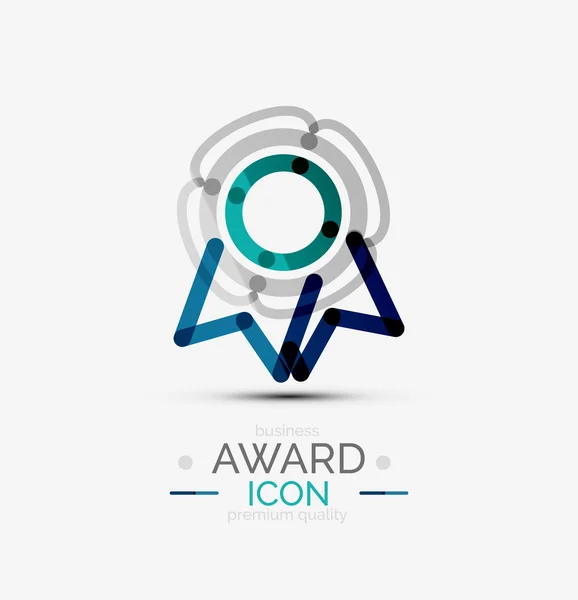 Award icon, logo. — Stock Vector