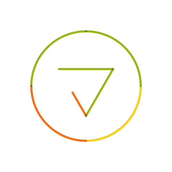 Minimal line design logo — Stock Vector