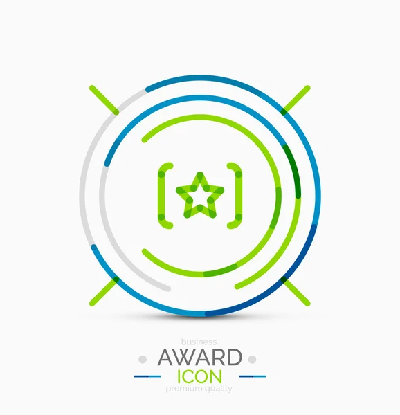 Award pictogram, logo — Stockvector