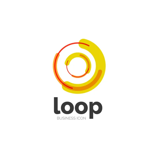 Loop, icona del business infinito — Vettoriale Stock