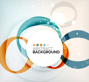 Renkli Daireler kompozisyon