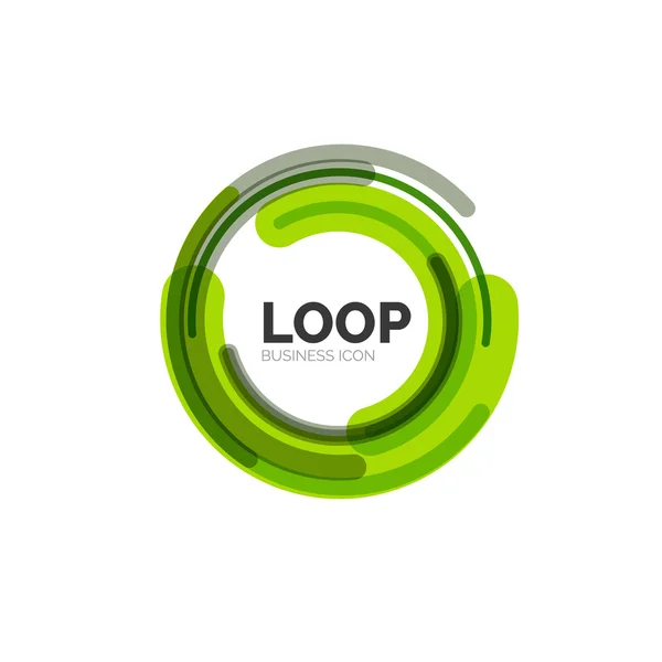 Loop, ícone de negócio infinito — Vetor de Stock