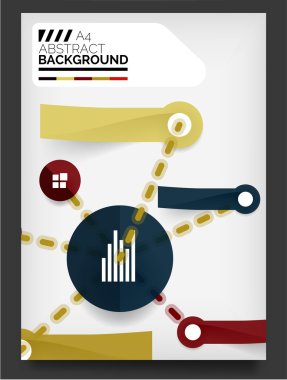 el ilanı, broşür tasarım şablonu