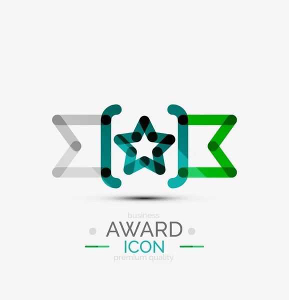 Award icon, logo. — Stock Vector